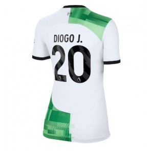 Liverpool Diogo Jota #20 Bortatröja Kvinnor 2023-24 Kortärmad